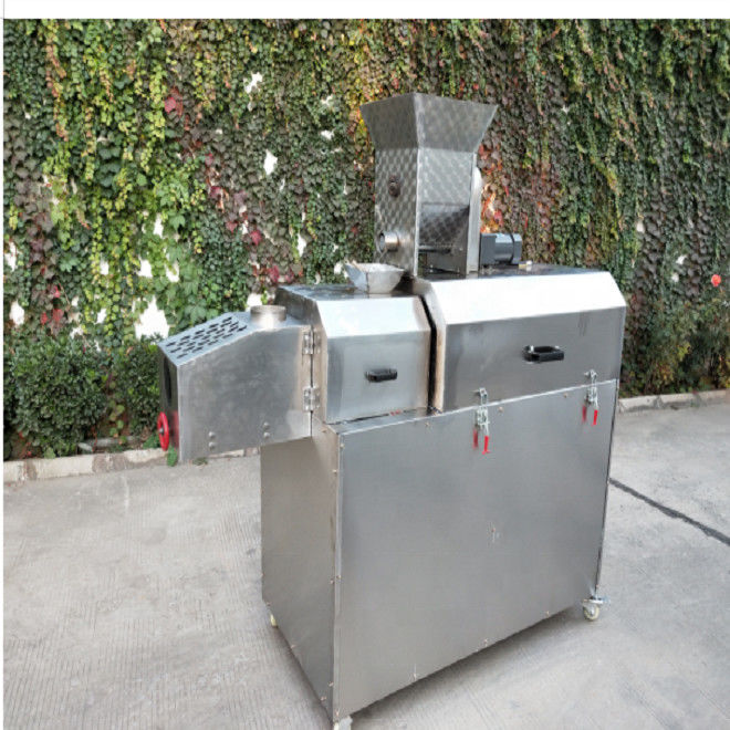 Mesin Otomatis Rice Corn Puff Making Snack Food Extruder Untuk Snack yang Dipompa