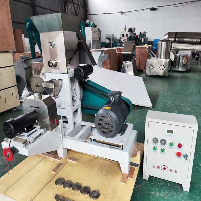 Mesin Otomatis Rice Corn Puff Making Snack Food Extruder Untuk Snack yang Dipompa