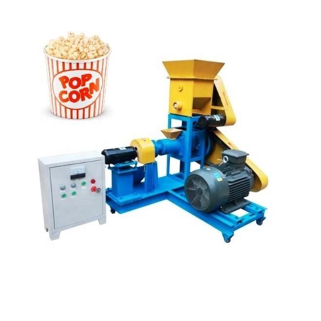 Mesin Otomatis Rice Corn Puff Making Snack Food Extruder Untuk Snack yang Dipompa