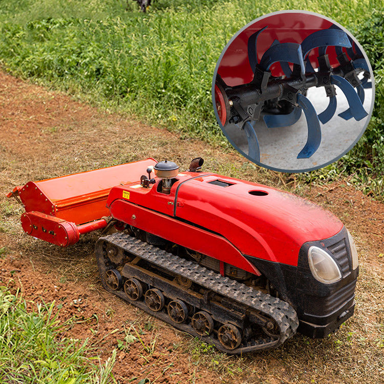 32HP 4WD Gear Drive Peternakan Traktor Kompak Orchard Crawler Mini Traktor Sertifikat CE