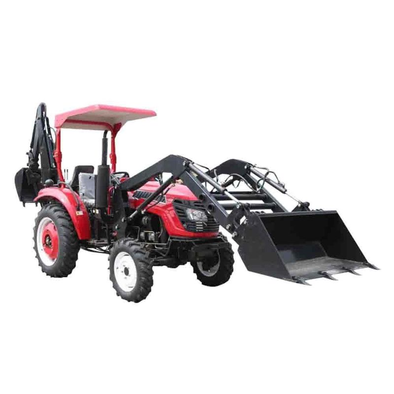 Gear Drive Wheel Tractor Untuk Pertanian 2500 KG Heavy Duty Pertanian Mesin Sertifikasi CE