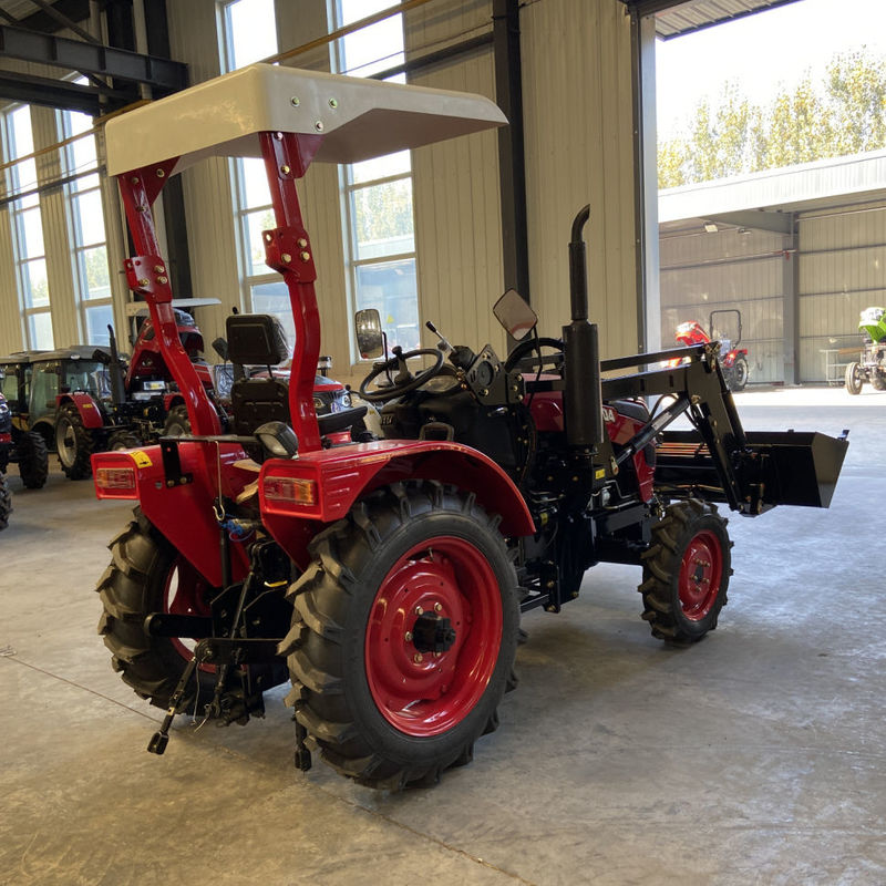 Gear Drive Wheel Tractor Untuk Pertanian 2500 KG Heavy Duty Pertanian Mesin Sertifikasi CE