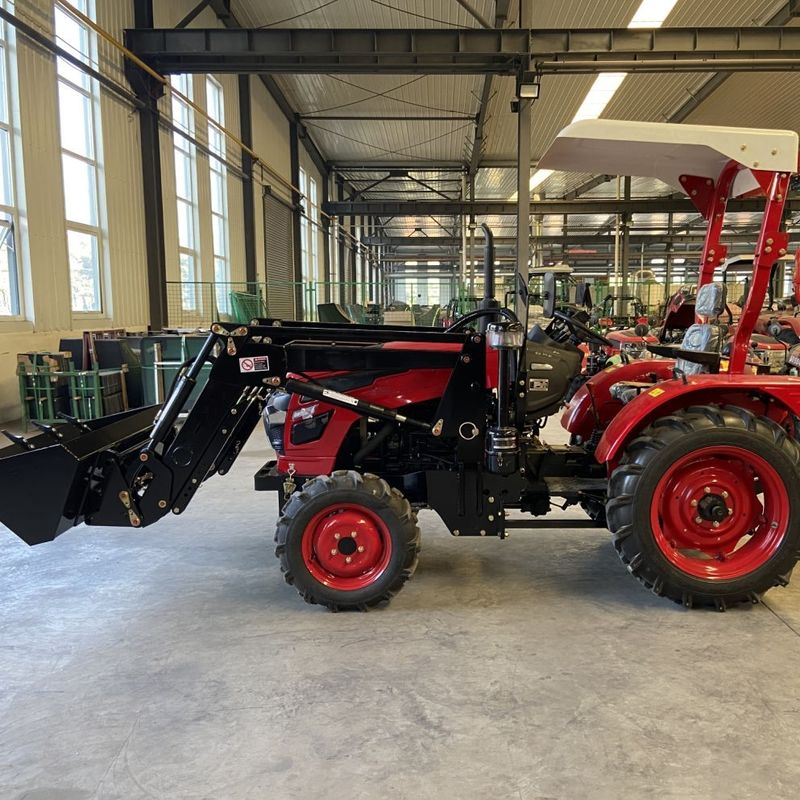Gear Drive Wheel Tractor Untuk Pertanian 2500 KG Heavy Duty Pertanian Mesin Sertifikasi CE