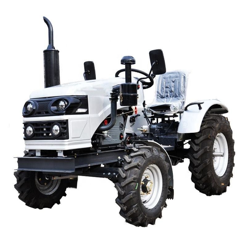 Traktor Pertanian 2WD 12hp-24hp Dengan Belt Drive 4 Stroke Mesin Diesel Pendingin Air