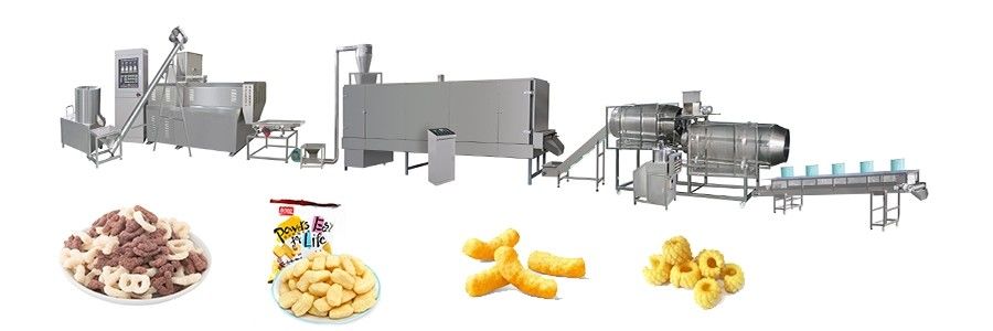 Mesin PLC yang dikendalikan Extruder 120KW Kekuatan 5000 KG Berat