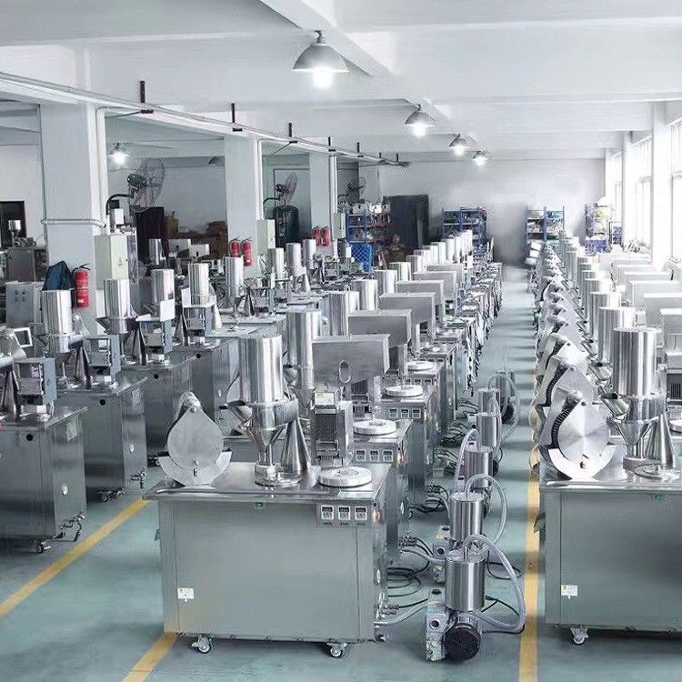 Mesin pengisi kapsul keras output yang dapat disesuaikan 5.75kw Ukuran 3 Kapsul pengisi