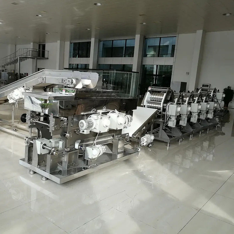 Mesin pembuatan mie stainless steel komersial Produksi otomatis 11000pcs/8hr 380V 50HZ
