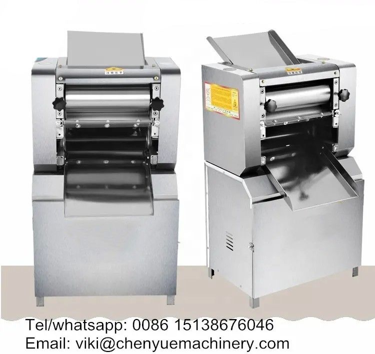 Mesin pembuat mie stainless steel memotong ketebalan yang dapat diatur adonan pasta segar pembuatan untuk alat dapur