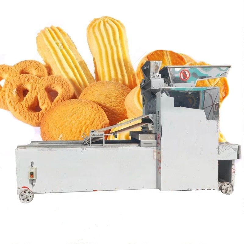 Multi Fungsi Sesame Peach Crisp Biscuit Machine Palace Peach Crisp Biscuit Roller Type Sugar Cookie Making Machine