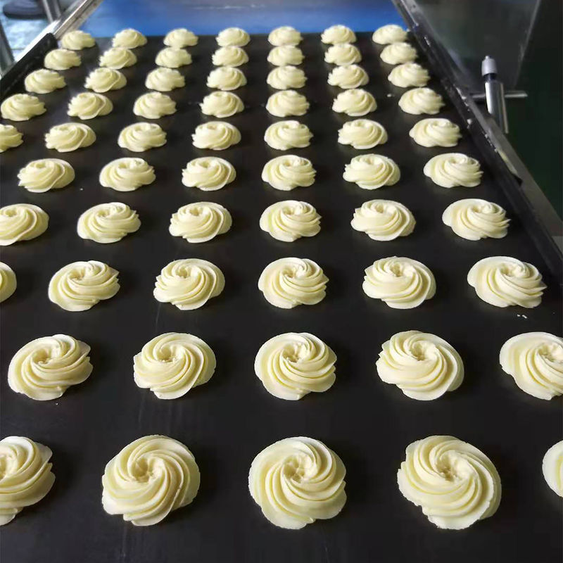 Produsen Menghasilkan Penjualan Langsung 304 Mesin Cookie Otomatis Mesin Pemotong Kawat Mesin Cookie Snack Chips Peralatan Mesin