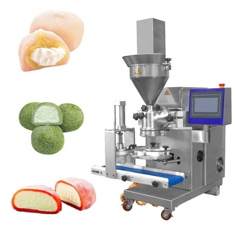Pabrik kecil Moulding membentuk prosesor Mini Mochi Es Krim Mesin Mochi Membentuk Mesin