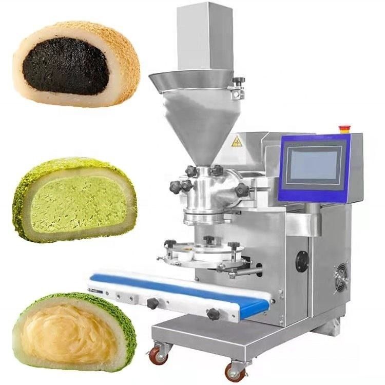 Pabrik kecil Moulding membentuk prosesor Mini Mochi Es Krim Mesin Mochi Membentuk Mesin