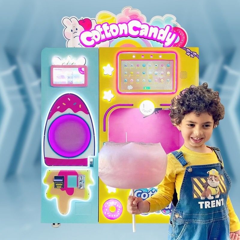 220V-240V Mesin Automatic Cotton Candy Untuk Produksi Bahan Baku Gula
