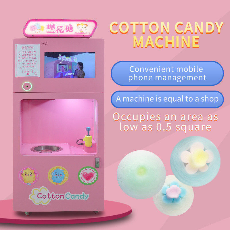 Mesin Penjual Marshmallow Pilihan sempurna untuk bioskop supermarket dan taman hiburan