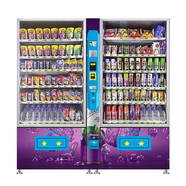 Double Cabinet Mesin Jual Kombo Permen karet dan makanan ringan kapasitas besar Made In China Harga Murah