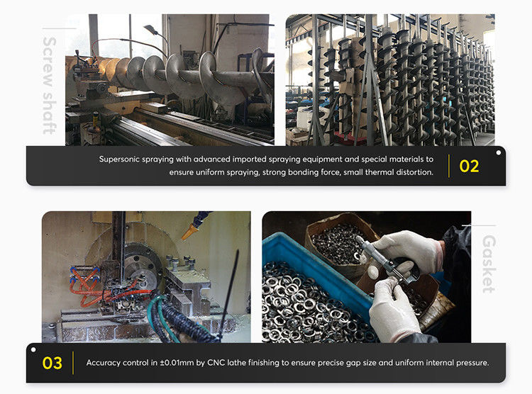 Rumah Pabrik Pengolahan Limbah Stainless Steel Sekrup kecil Limbah Pengolahan Air Peralatan Filter Press Efisiensi tinggi