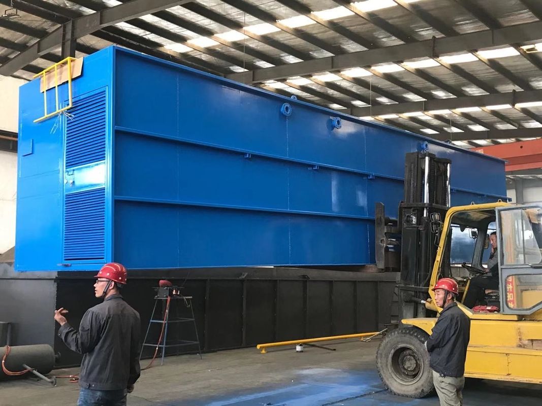 Containerized Compact Mbr Paket Industri Kecil Dikemas Pabrik Pengolahan Air Limbah Peralatan Pengolahan Limbah Kota