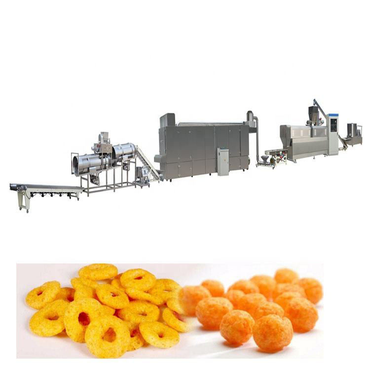 Mesin pembuatan makanan ringan dengan produktivitas tinggi dengan tegangan 380V/220V/110V yang dapat disesuaikan