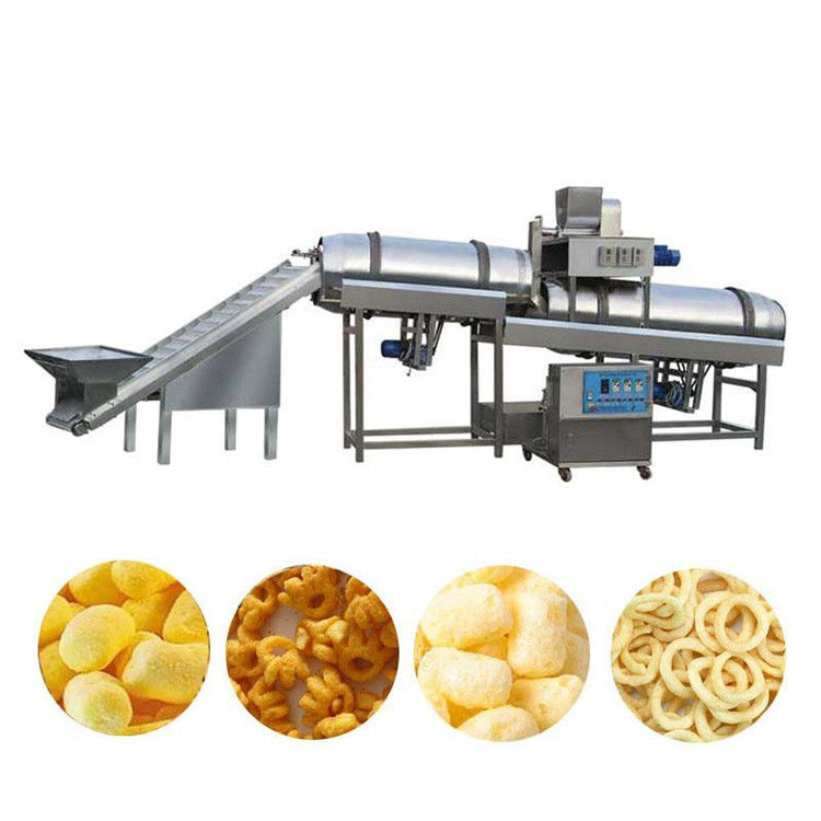 Mesin pembuatan makanan ringan dengan produktivitas tinggi dengan tegangan 380V/220V/110V yang dapat disesuaikan
