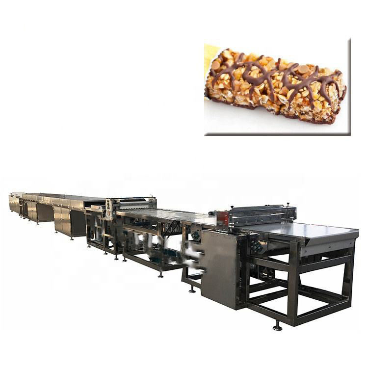 Jalur Produksi Snack yang sepenuhnya otomatis Mesin pembuatan snack yang dapat disesuaikan dengan produktivitas tinggi