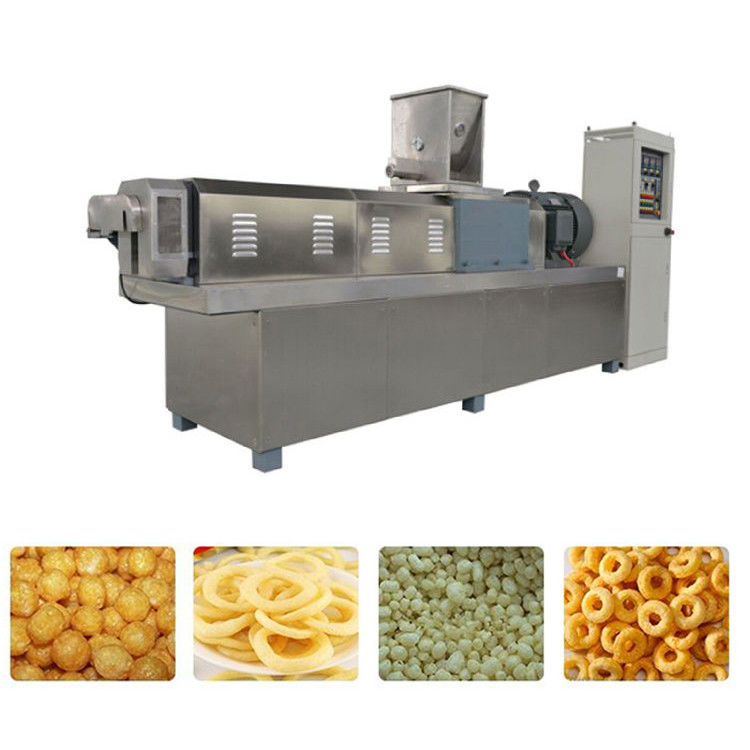 Produk akhir goreng kentang goreng Mesin pembuatan camilan semi otomatis dengan produktivitas tinggi