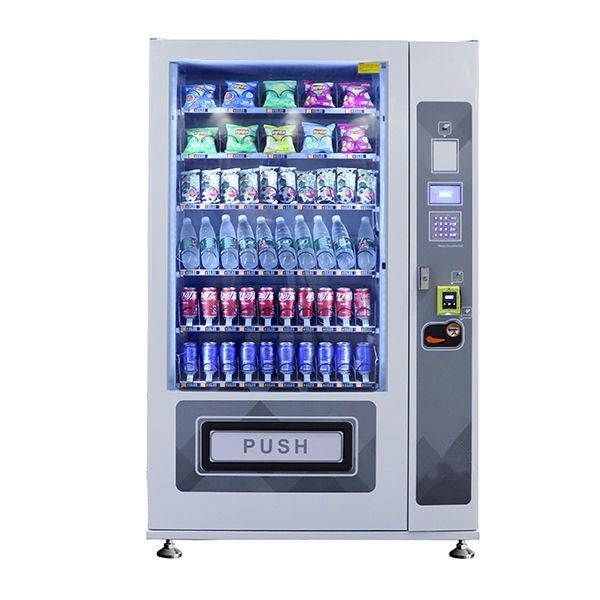 220V 50HZ mesin penjual minuman dingin dengan penanda cat warna yang disesuaikan dalam tegangan