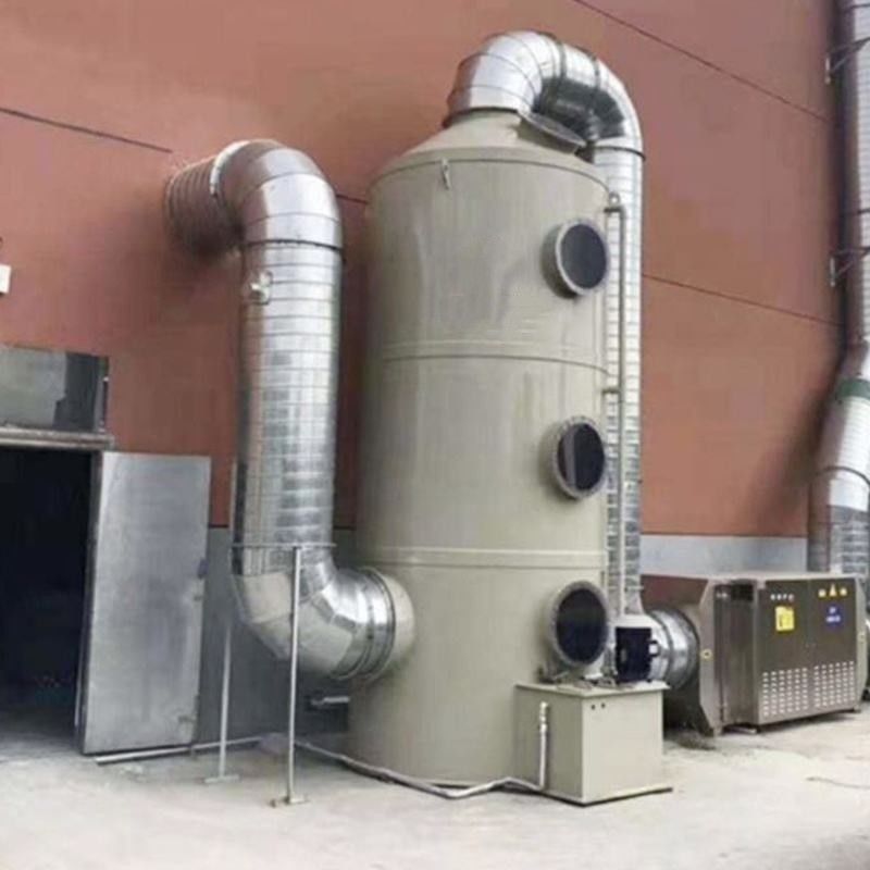 990,9% Efisiensi Pembersihan Peralatan Pengolahan Gas Limbah dengan Filter Udara Pra dan Daya 0,75-7,5kw
