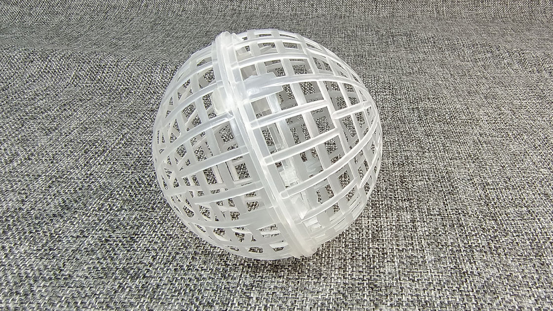 Spons Polyurethane Berlubang Bola Kandang Terapung Biokimia Kolam Suspensi Biologi Filler Ball