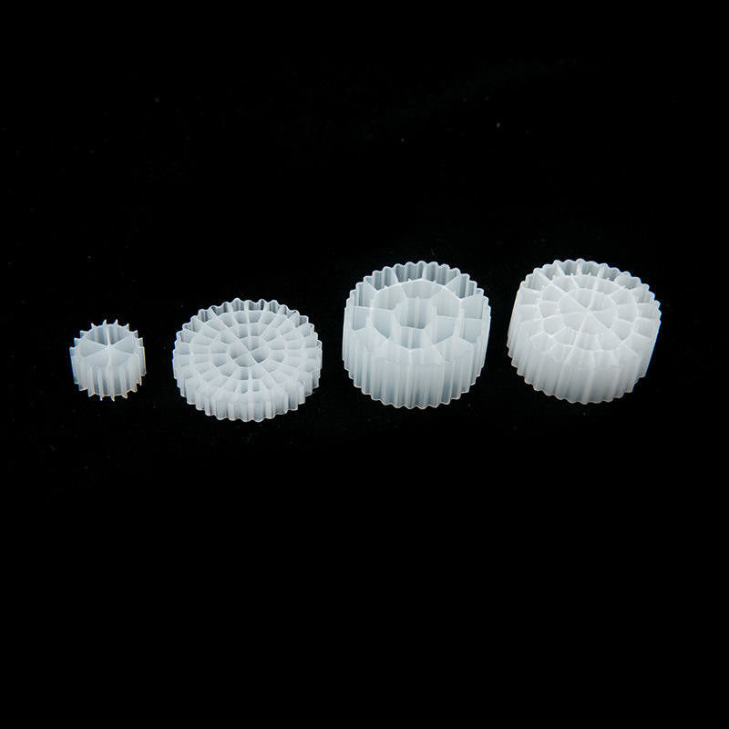 Biofilm Active Carrier Suspended Floating Bio Mbbr Filler Media yang Digunakan dalam Packing Bed Fluidized