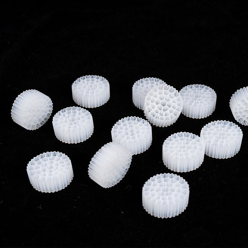 Biofilm Active Carrier Suspended Floating Bio Mbbr Filler Media yang Digunakan dalam Packing Bed Fluidized